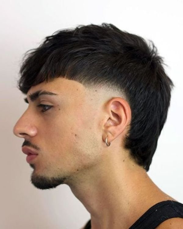 Choppy Mullet haircut