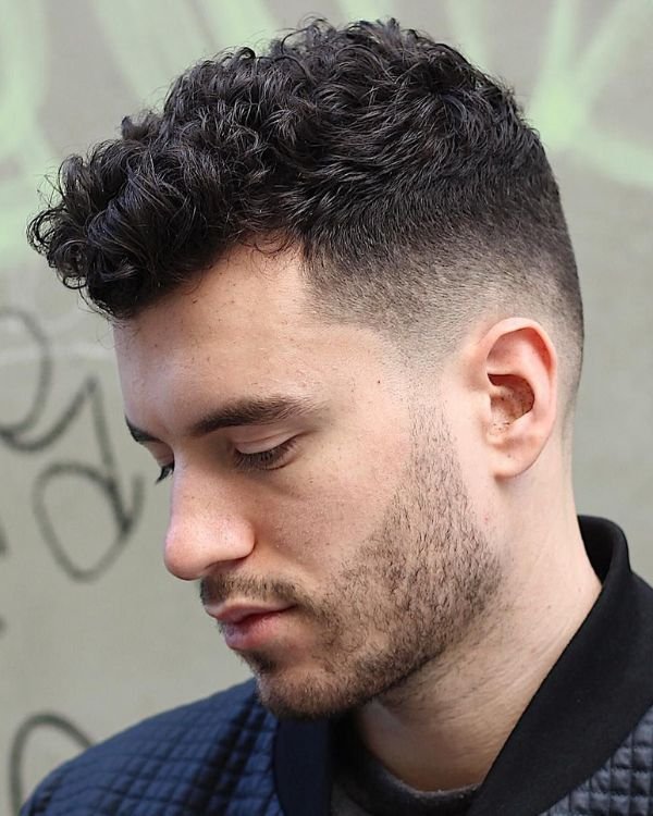 Curly Undercut Hairstyle