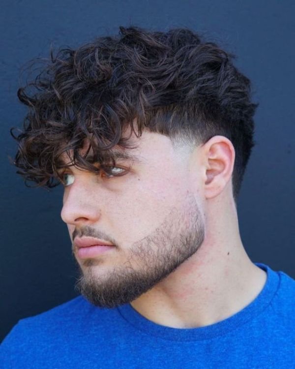 Wavy Fringe haircut