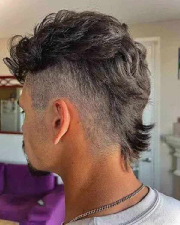Mohawk Mullet cut