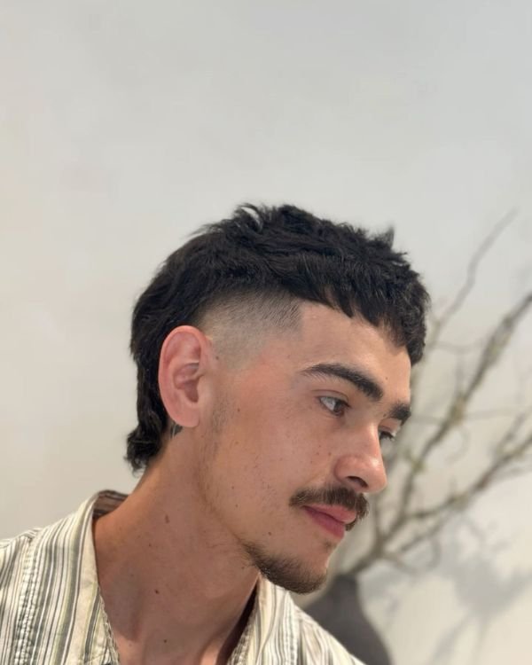 Mullet Fade cut