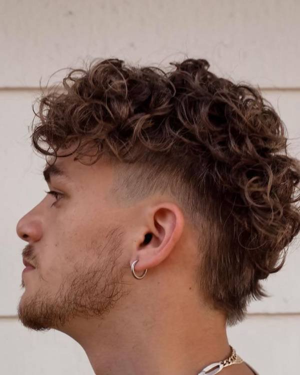 Short Stylish Curly Haircut