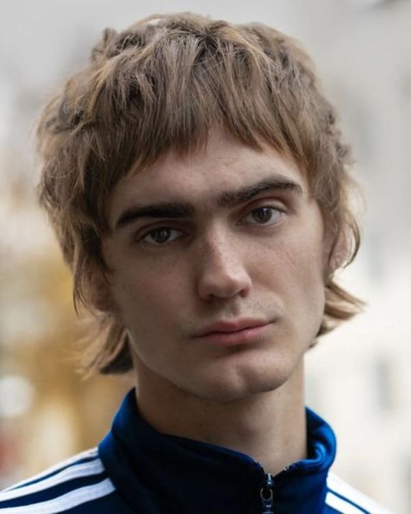 Short Textured Mod Haircut