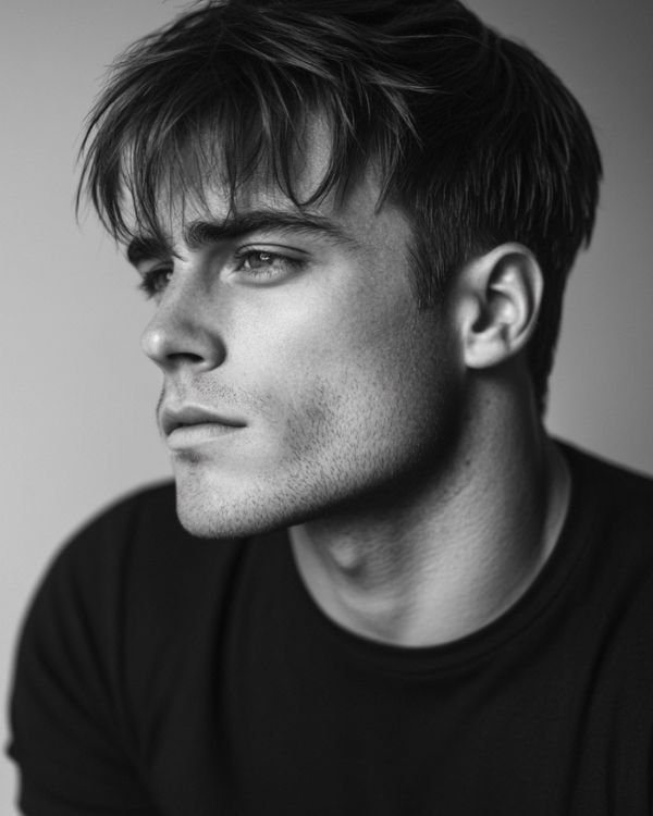 Stylish Straight Haircut