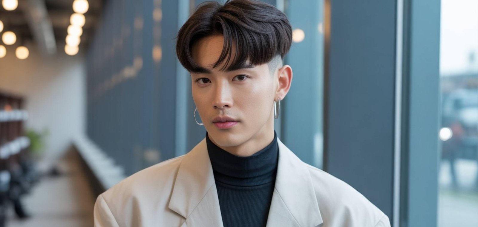 Two Block Haircut Of Men