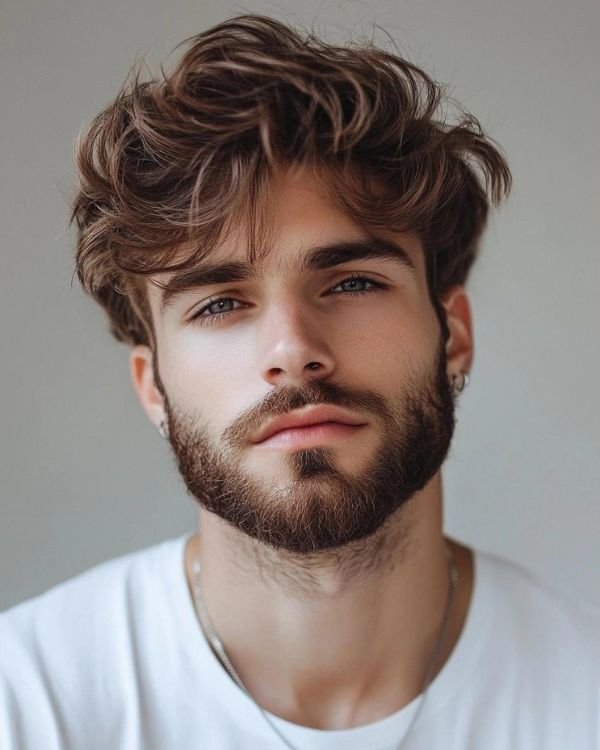 medium curly haircut