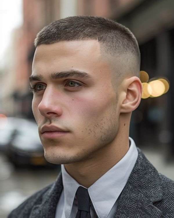 professional buzz cut