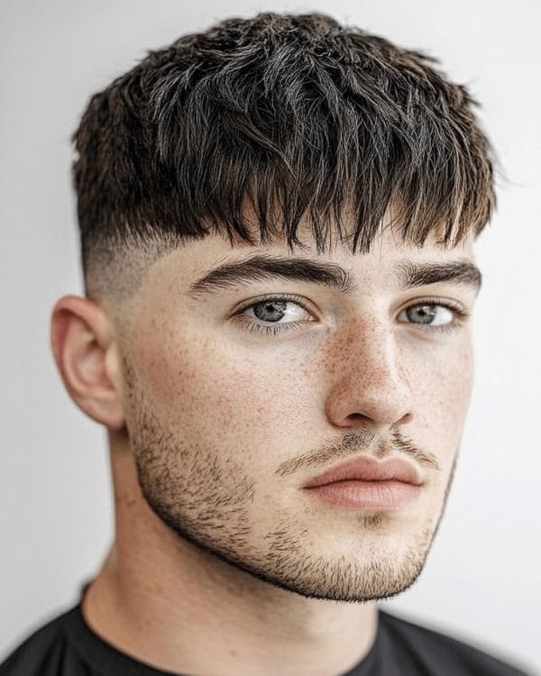 Crew Cut with Fringe