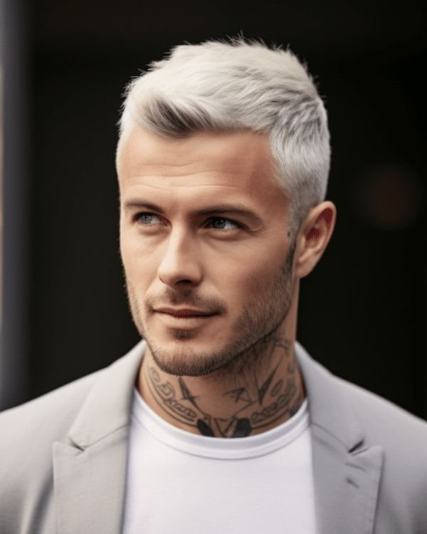 Crew Cut with Tapered Sides