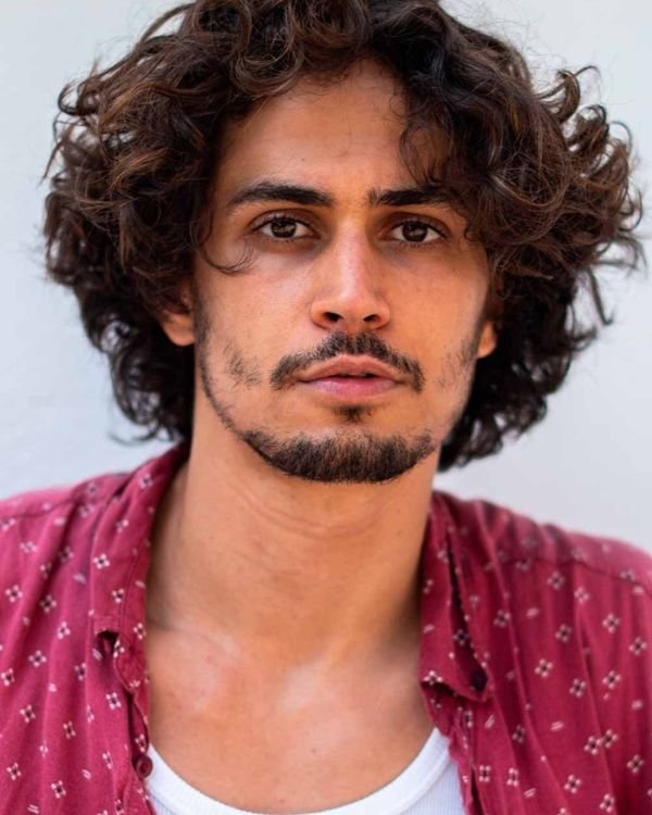 Curly Shaggy Hairstyle