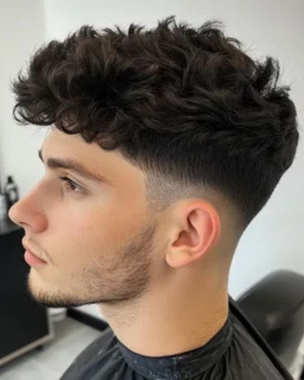 Fully Shaggy Style with Low Fade