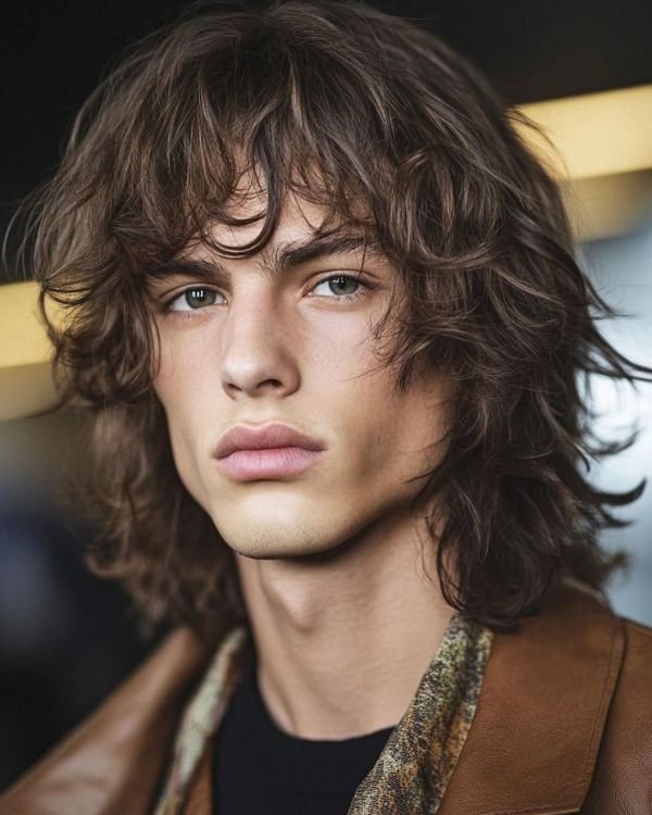 Long Shaggy Hairstyle