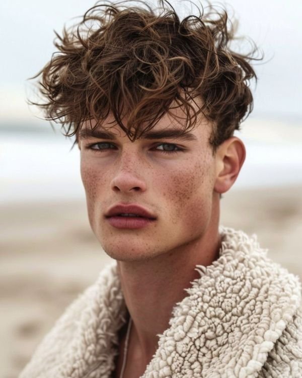 Long Textured Shaggy Hair