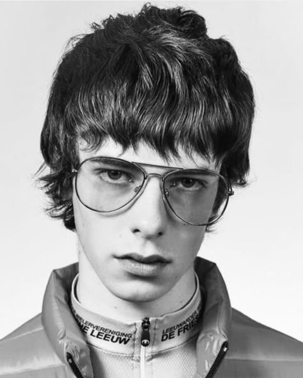 Longer and Tousled mod cut