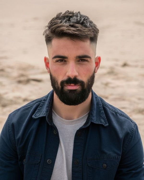 Messy, Short Crew Cut