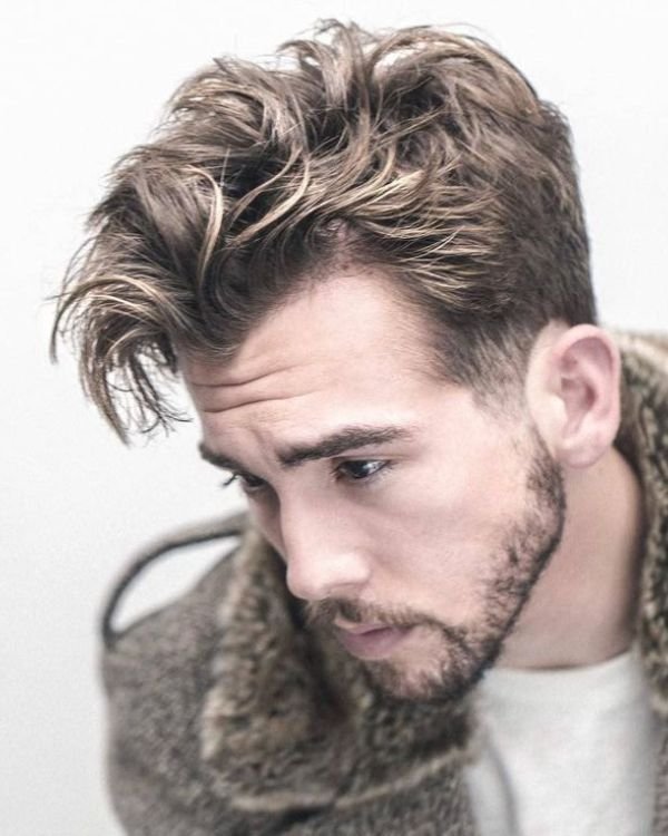 Messy Textured Medium Hair