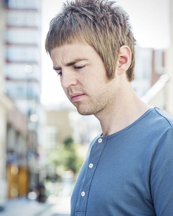 Mod with Long Sideburns