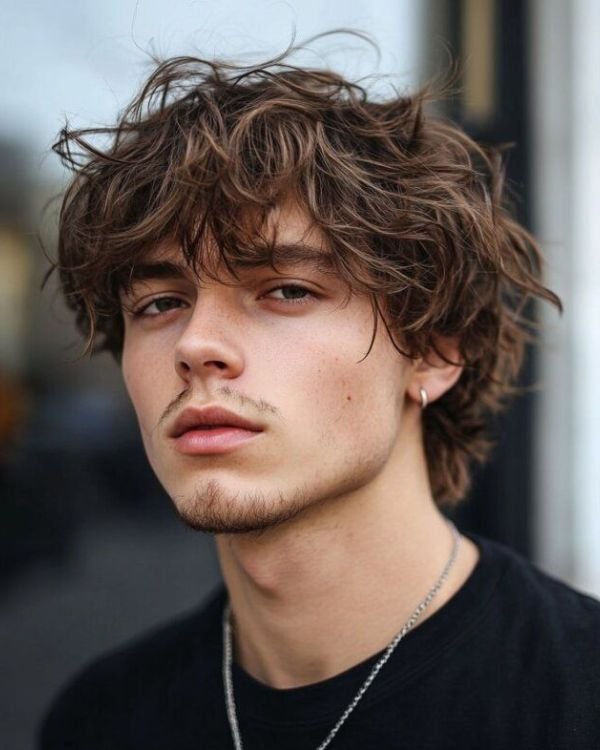 Modern Shaggy Fade Haircut