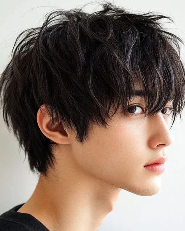 Thick Shag with Long Fringe