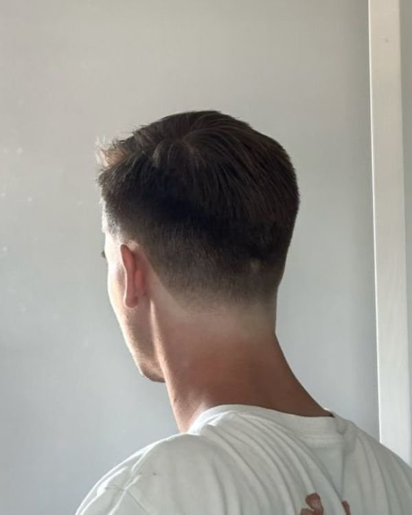 Traditional Crew Cut with No Fade