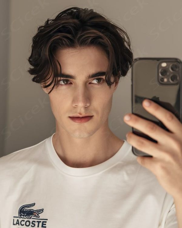 Men's Middle Part
