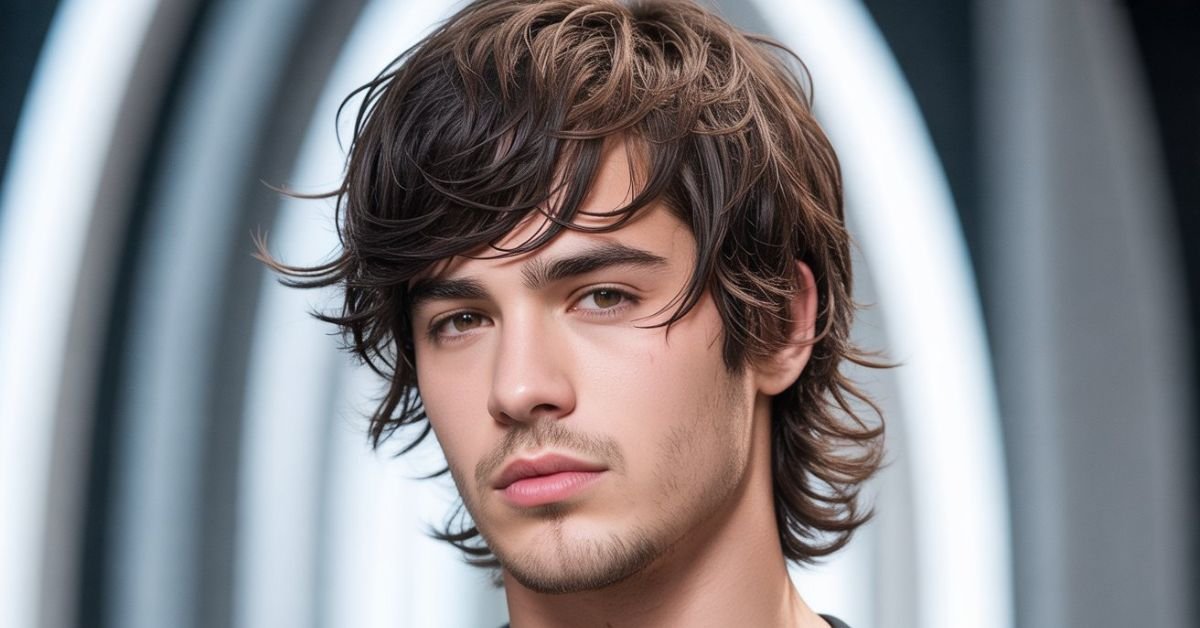 Messy Men's Hairstyle