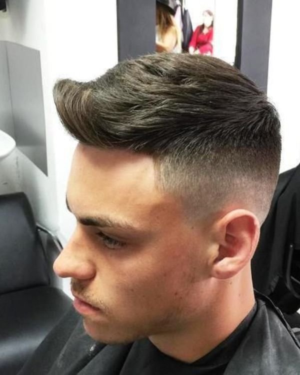 Quiff Mohawk Fade