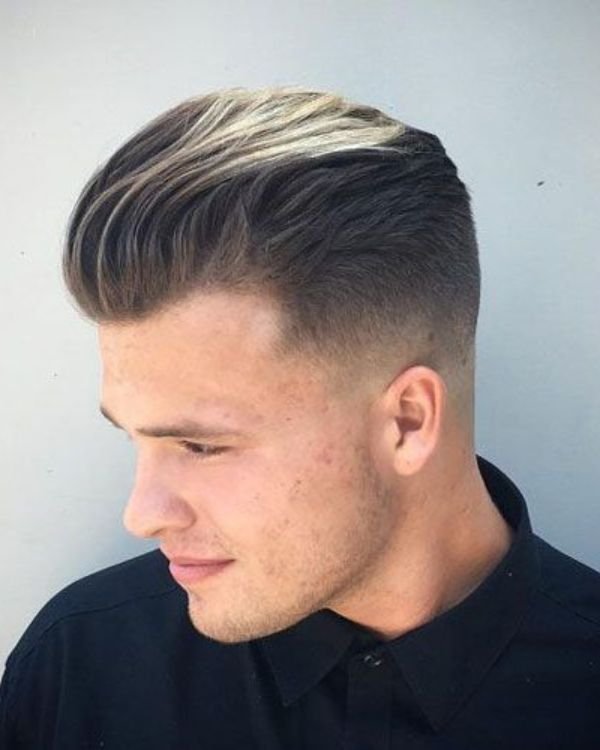 Slick Back Undercut Fade