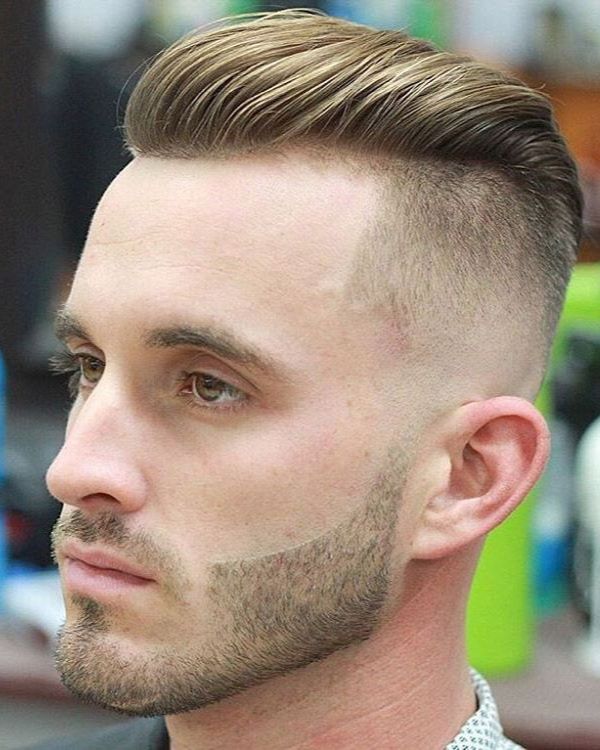 Slick Back hairstyle